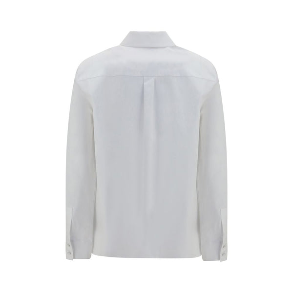 Lardini White Cotton Dress Shirt