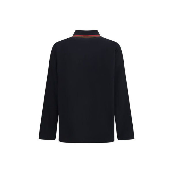 Vivienne Westwood Black Cotton Polo Shirt