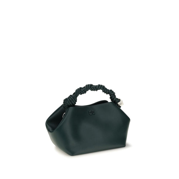 Ganni Bicolor Recycled Leather Handbag