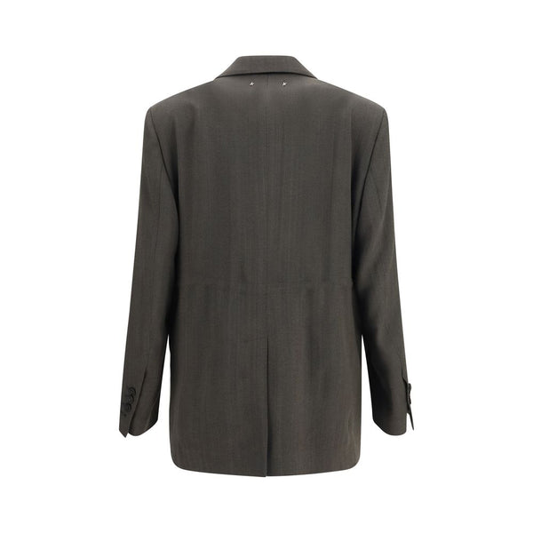 Golden Goose Bicolor Viscose Blazer