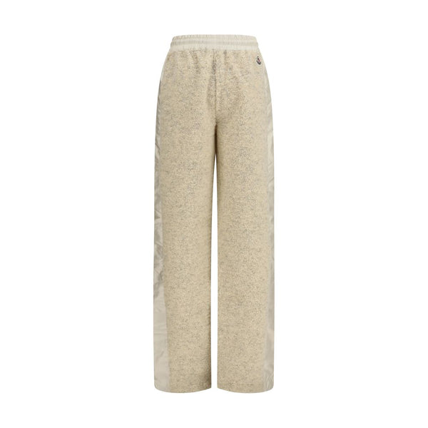 Moncler Beige Polyester Joggers (Workout Pants)