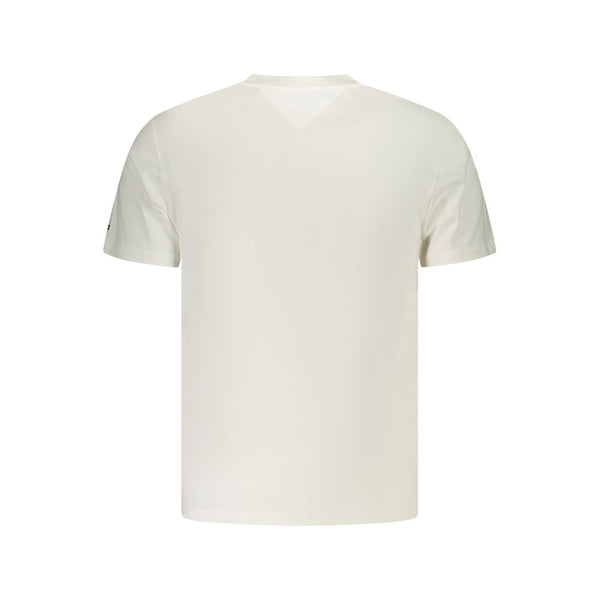 Tommy Hilfiger White Cotton Men's T-Shirt