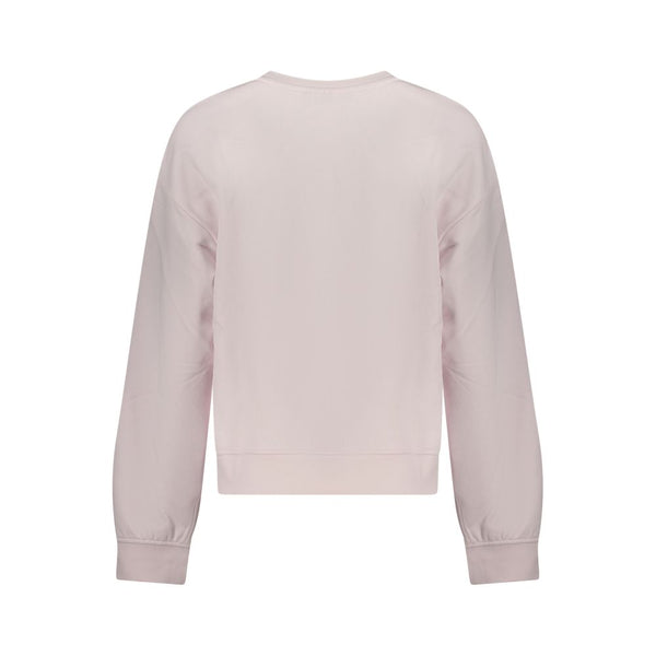 Calvin Klein Pink Cotton Women's Sweatshirt