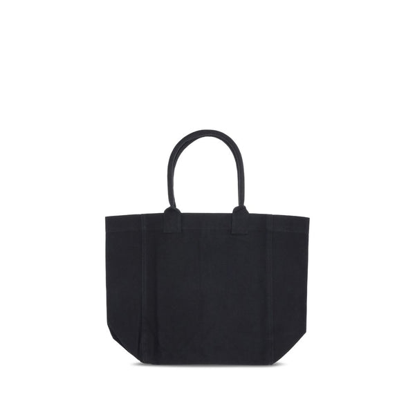 Isabel Marant Black Cotton Shoulder Bag