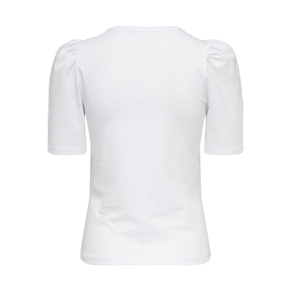 Only White Cotton T-Shirt