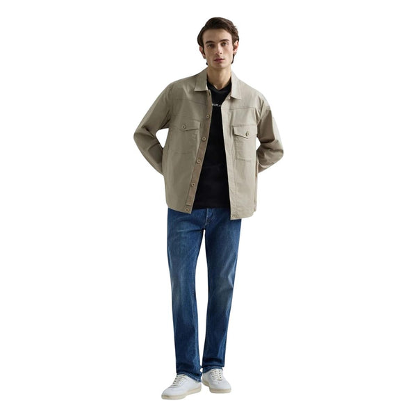 Replay Blue Cotton Relaxed Fit Jeans