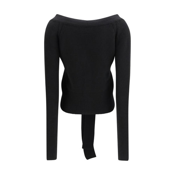 Ermanno Scervino Black Cashmere Cardigan