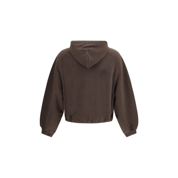 Jacquemus Brown Cotton Sweatshirt