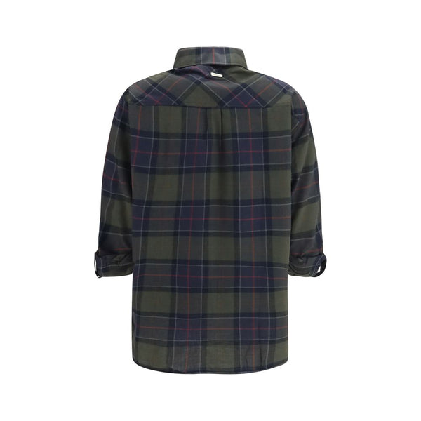 Barbour Brown Cotton Pattern Shirt