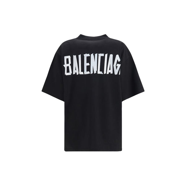 Balenciaga Black Cotton T-Shirt