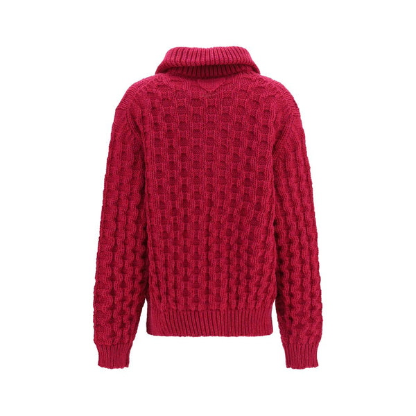 Prada Multicolor Wool Oves Aries Cardigan