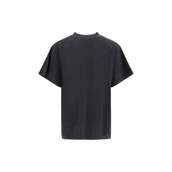 Balenciaga Gray Cotton T-Shirt