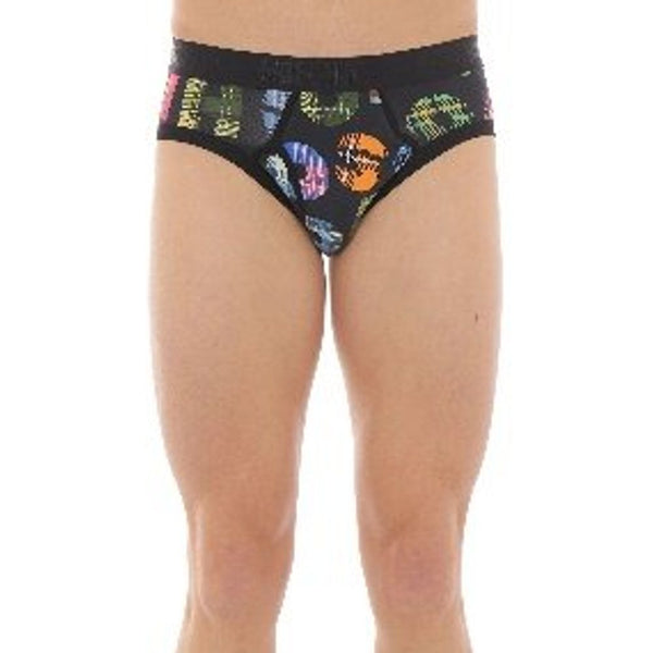 Moschino Multicolor Cotton Briefs