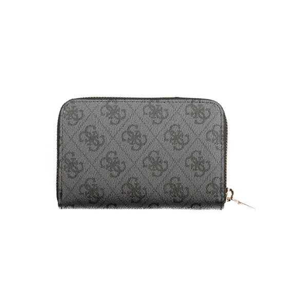 Guess Jeans Black Polyurethane Women Wallet