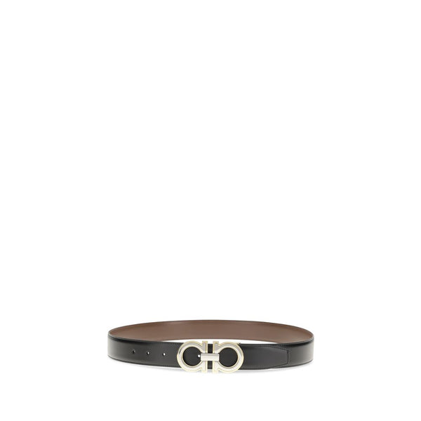 Ferragamo Multicolor Calf Leather Bos Taurus Regular Belt