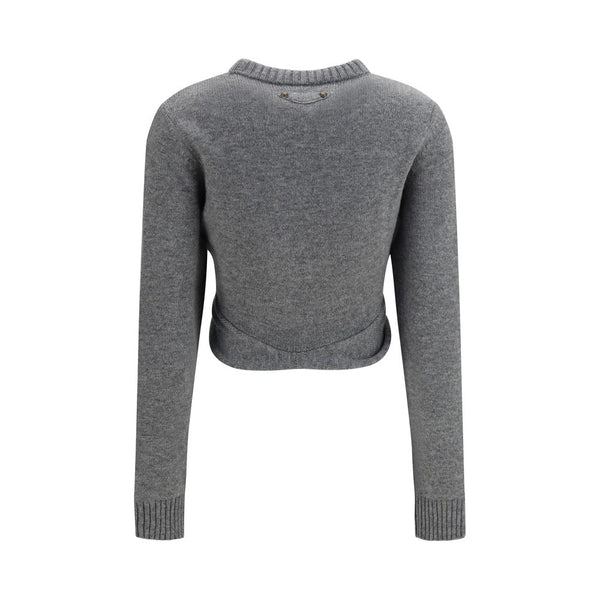 Balenciaga Gray Wool Oves Aries Sweatshirt