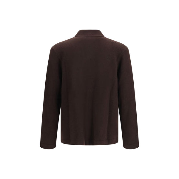 Umit Benan Brown Cashmere Cardigan