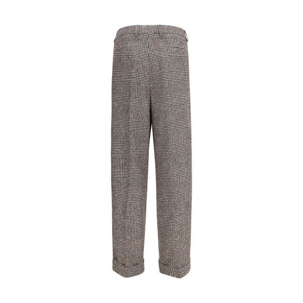 Dolce & Gabbana Brown Alpaca Vicugna Pacos Pants