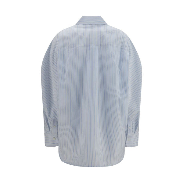 Jacquemus Blue Cotton Dress Shirt
