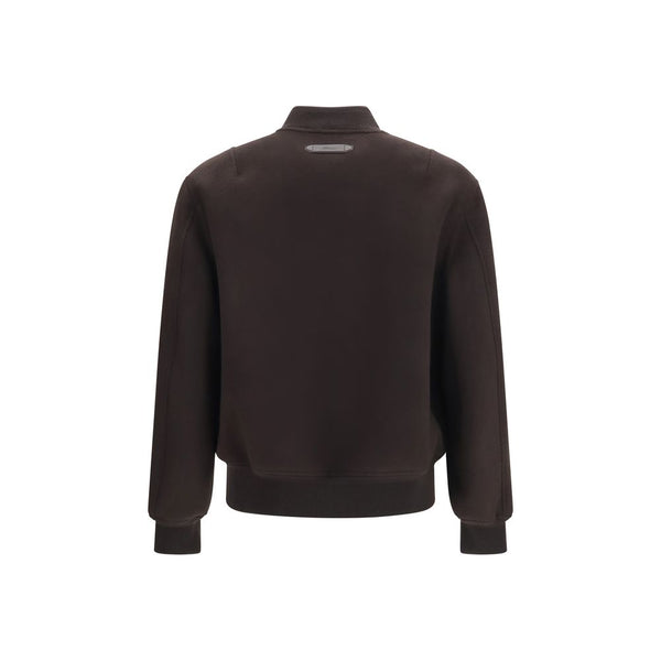 Brioni Brown Wool Oves Aries Bomber