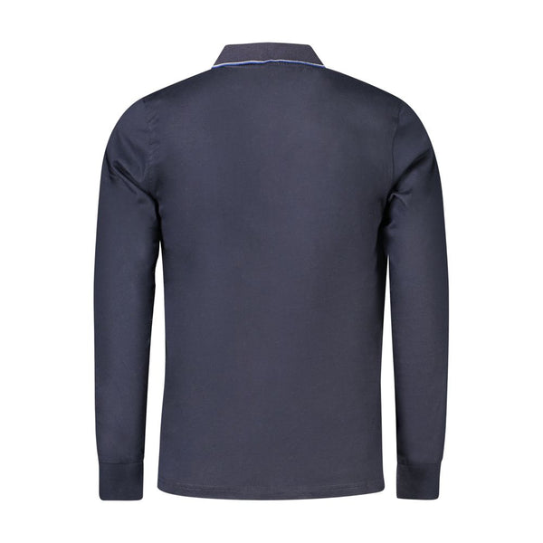 Coveri Moving Blue Cotton Men's Polo