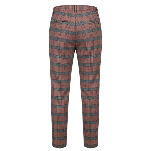 Baldinini Trend Red Cotton Men Pants