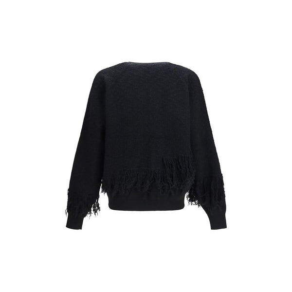 Y-3 Black Wool Oves Aries Sweatshirt