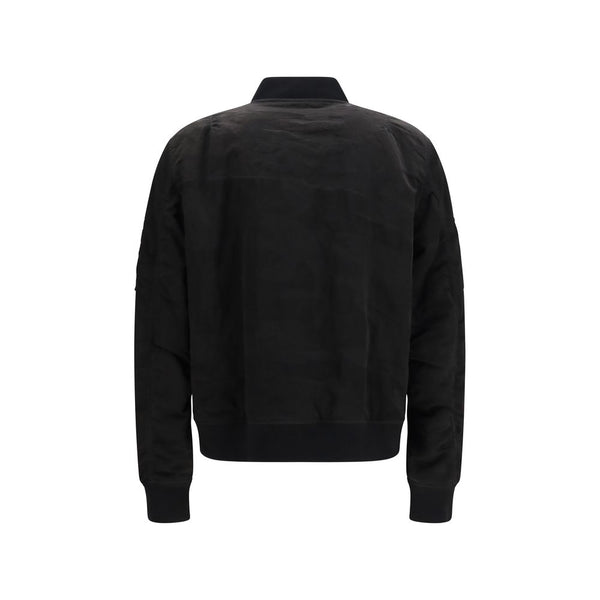Fendi Black Polyamide Bomber