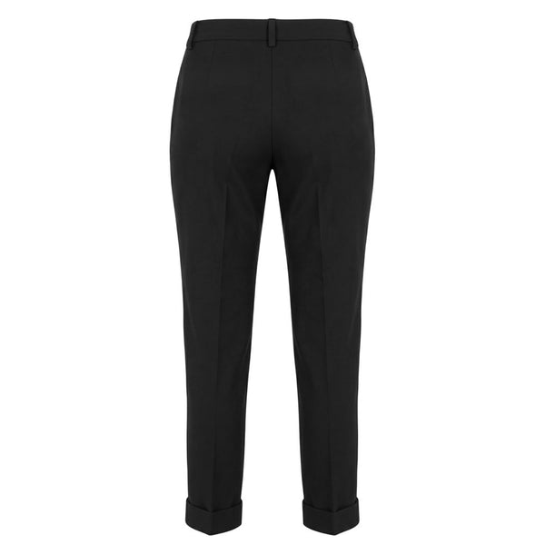 Baldinini Trend Black Viscose Women Pant