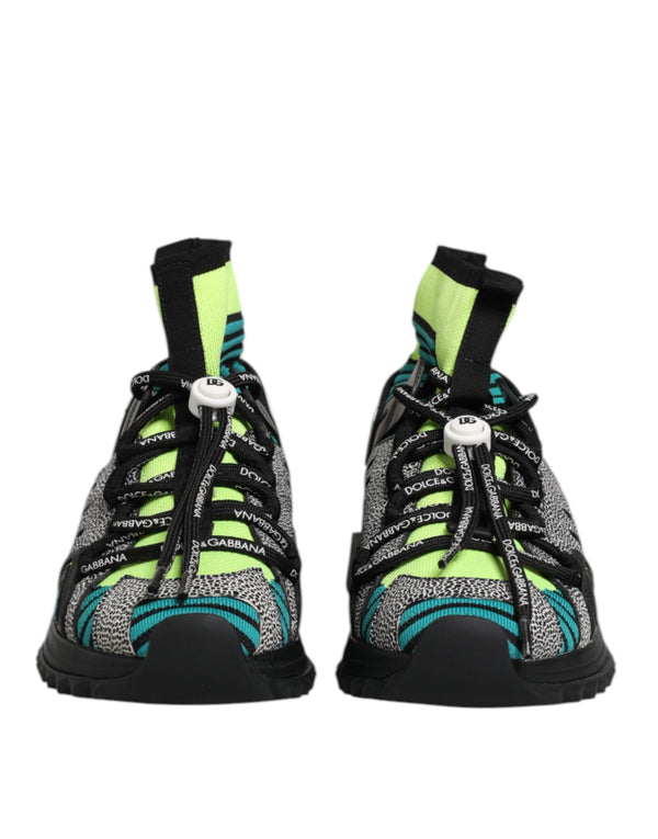 Dolce & Gabbana Multicolor Sorrento Socks Sneakers Shoes