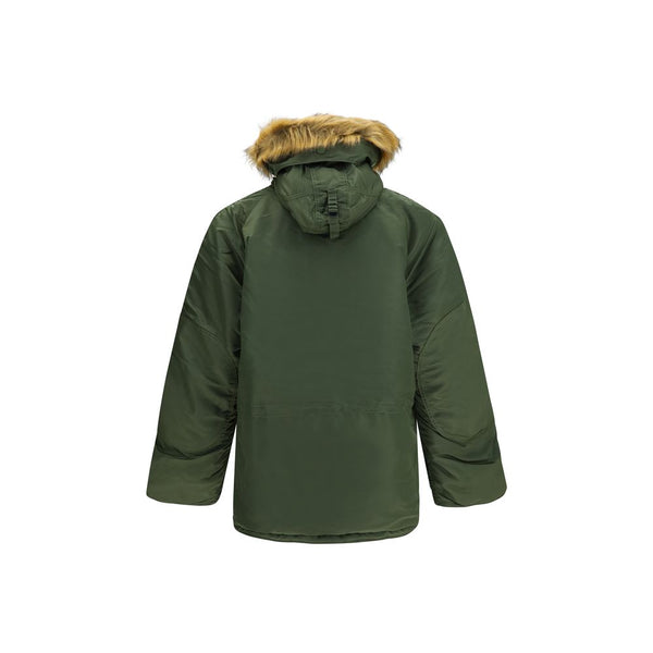 ALPHA INDUSTRIES Bicolor Nylon Full-Length Jacket