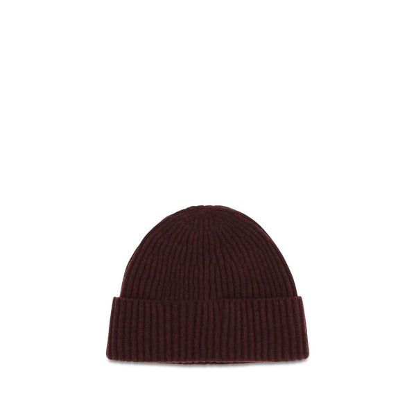 Brunello Cucinelli Bordeaux Cashmere Beanie