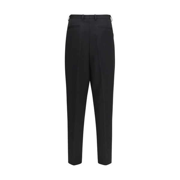 Dolce & Gabbana Black Wool Oves Aries Dress Pants