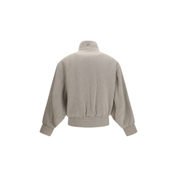 Jacquemus Beige Wool Oves Aries Bomber