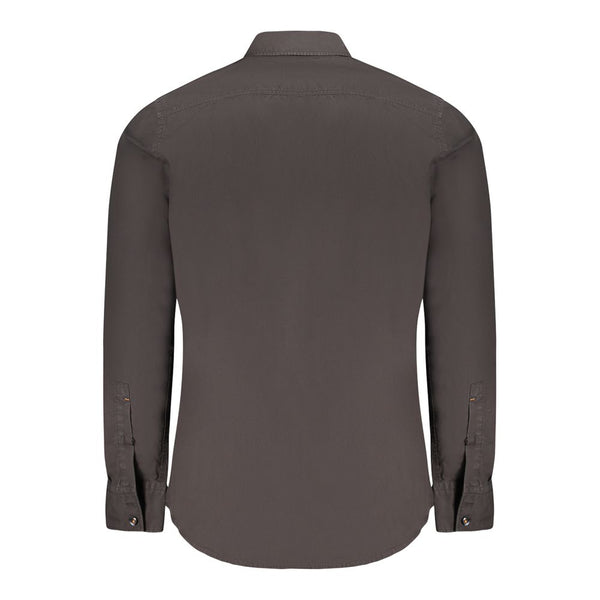 Hugo Boss Black Cotton Men's Shirt