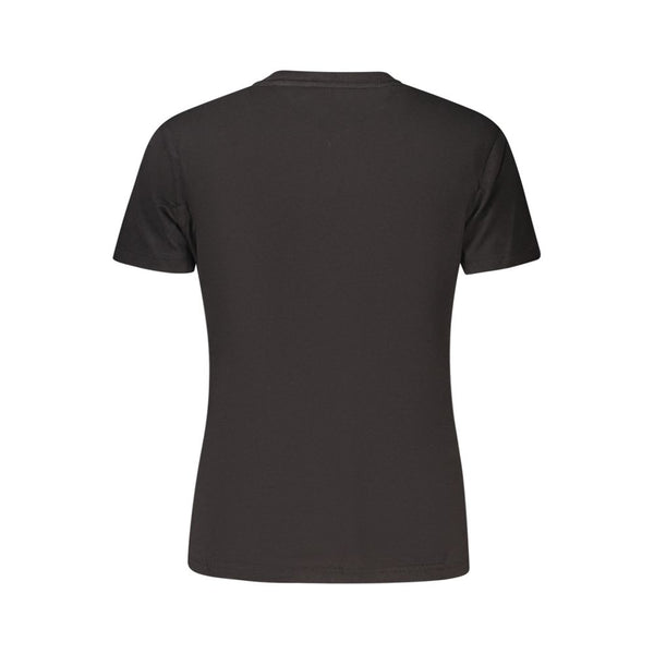 Tommy Hilfiger Black Cotton Women's T-Shirt