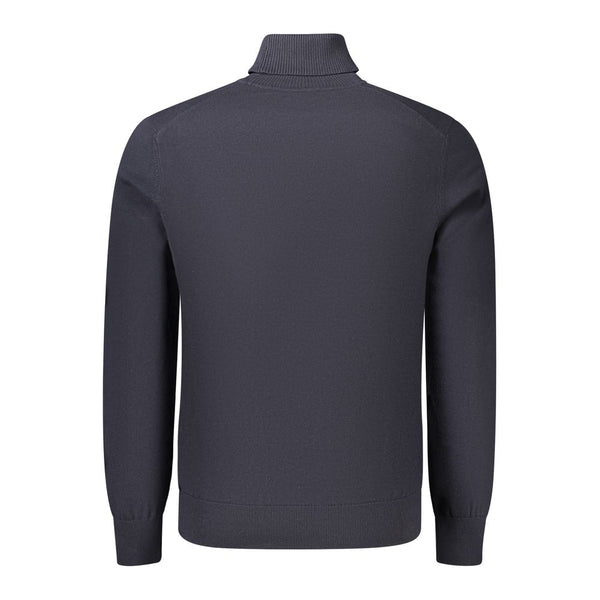 Hugo Boss Blue Cotton Men's Sweater
