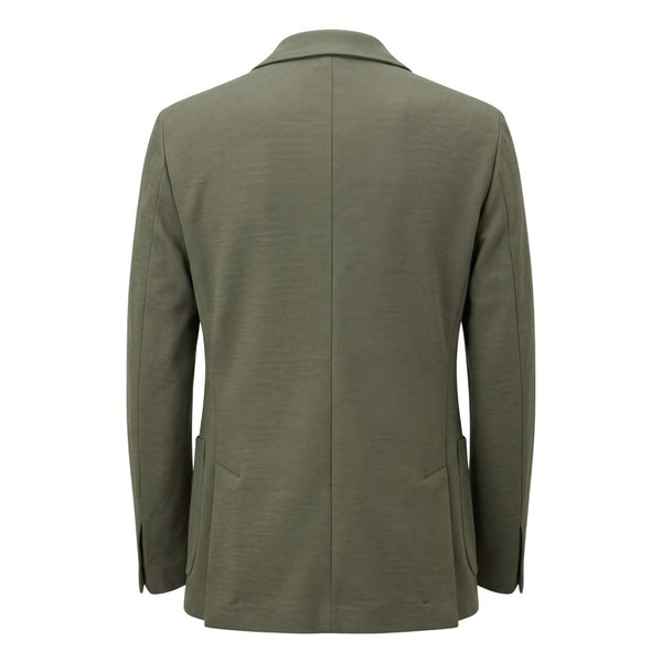 Roberto Pepe Luxury Green Cotton Men's Jacket