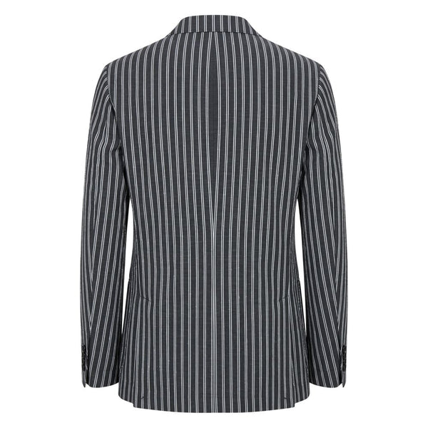 Roberto Pepe Luxury Blue Cotton Men's Jacket