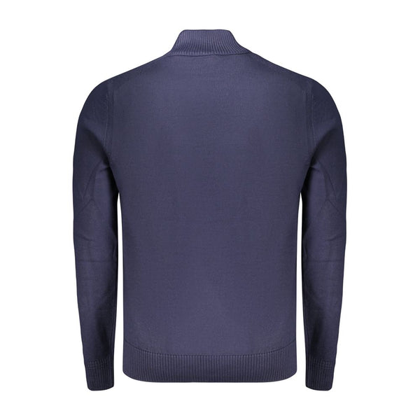 Hugo Boss Blue Wool Men's Sweater
