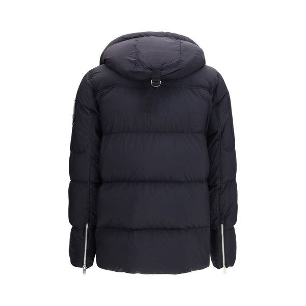 Moose Knuckles Black Nylon Full-Length Jacket