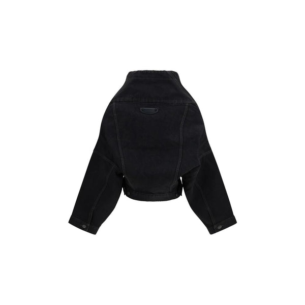 Balenciaga Black Cotton Denim Jacket