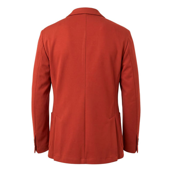 Roberto Pepe Luxury Red Polyester Men Jacket