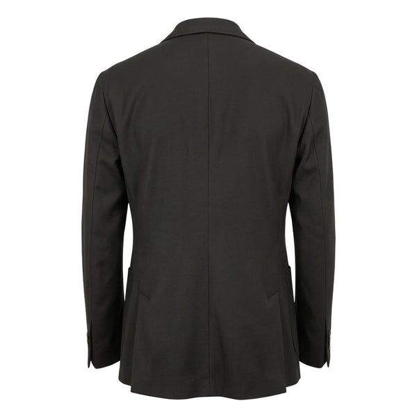 Roberto Pepe Luxury Black Polyester Men Jacket