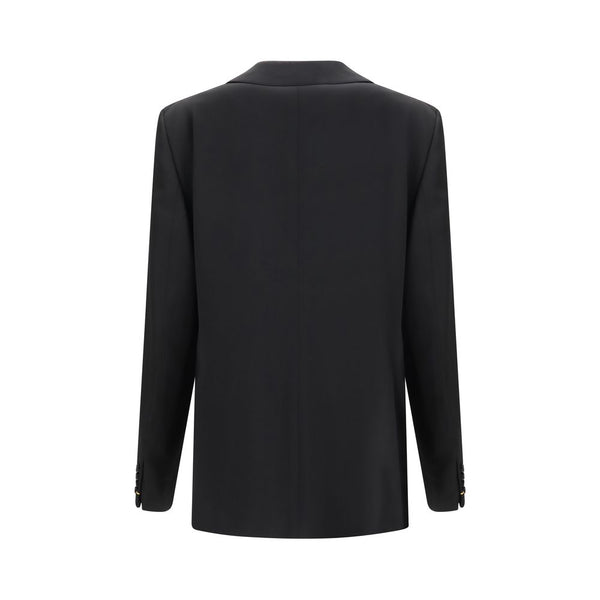 Fendi Black Wool Oves Aries Blazer
