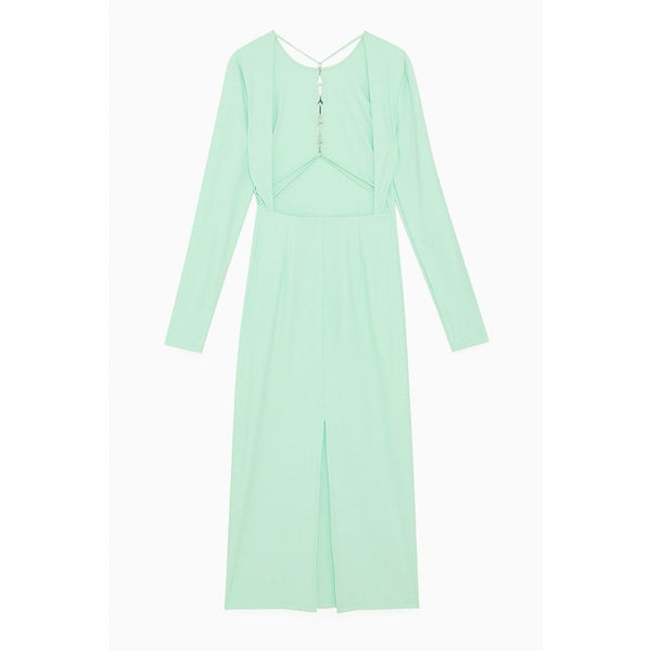 Patrizia Pepe Green Polyamide Casual Dress