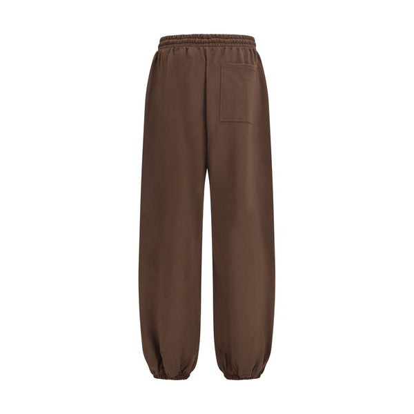 Palm Angels Brown Cotton Joggers (Workout Pants)