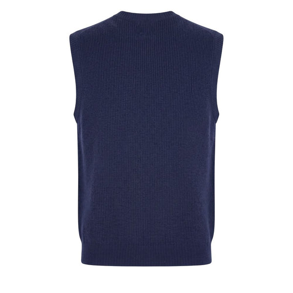 Malo Blue Wool Men's Sweater