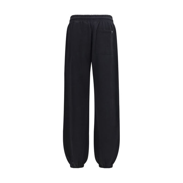 Palm Angels Black Cotton Joggers (Workout Pants)