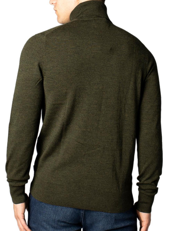 Calvin Klein Jeans Bicolor Cotton Turtleneck
